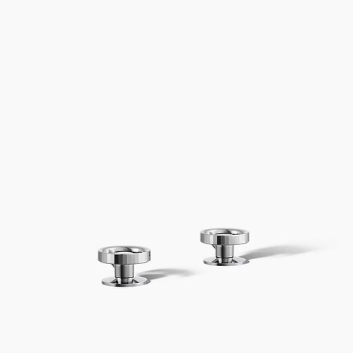 Kohler Deck-mount bath faucet handles with Industrial design