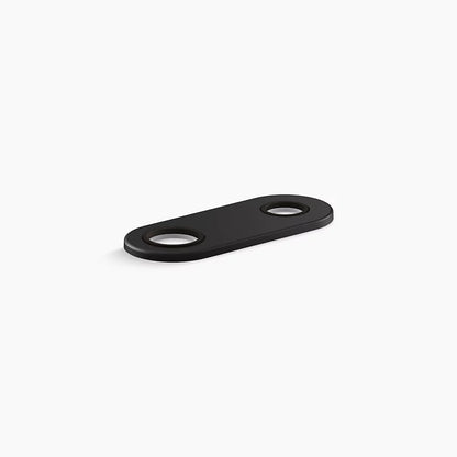 Kohler 4" two-hole escutcheon plate for Insight™ and Kinesis® lavatory faucets and soap dispensers