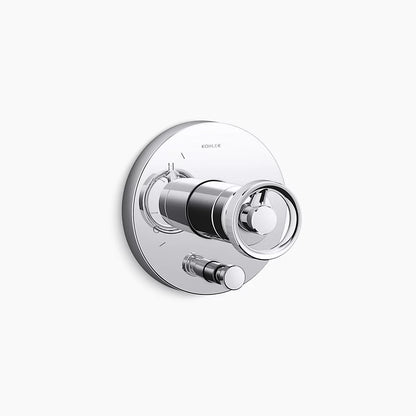 Kohler Rite-Temp® valve trim with Industrial handle and diverter