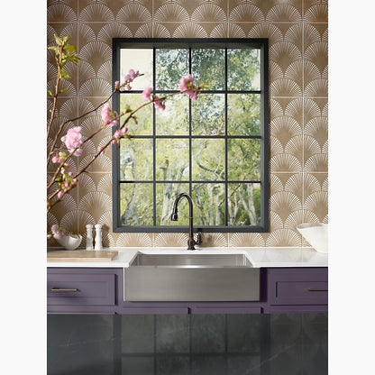 Kohler Strive® 35-1/2" undermount single-bowl farmhouse kitchen sink