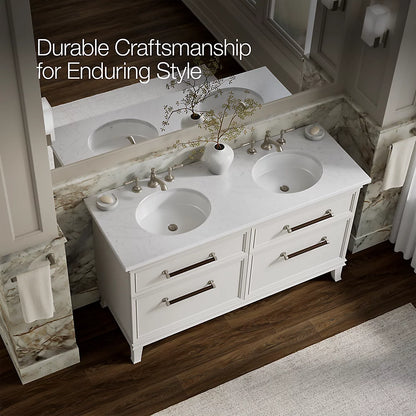 Kohler 60" bathroom vanity cabinet