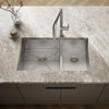Kohler Vault™ Smart Divide® 33" top-/undermount double-bowl kitchen sink