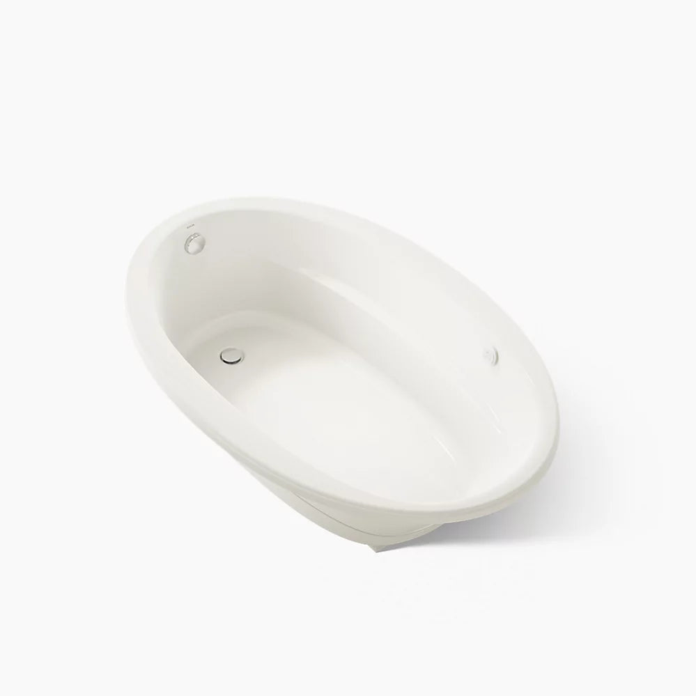 Kohler Sunward Heated Bubblemassage Air Bath 66 x 42-Inch Drop-In Bathtub