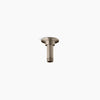 Kohler 3" ceiling-mount single-function rainhead arm and flange