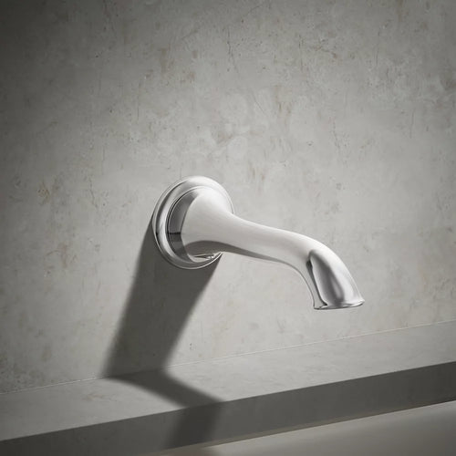 Kohler Wall-mount bath spout with flare design