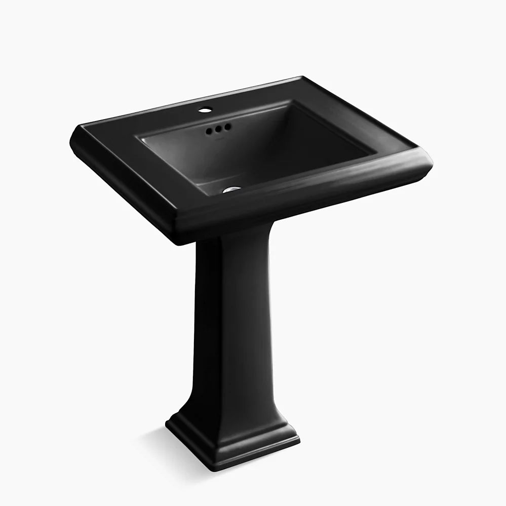 Kohler 27-1/4" rectangular pedestal bathroom sink