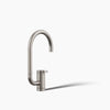 Kohler Single-handle bar sink faucet with two-function extended-reach spout