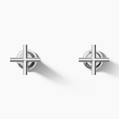 Kohler Deck- or wall-mount bath faucet handle trim with cross design
