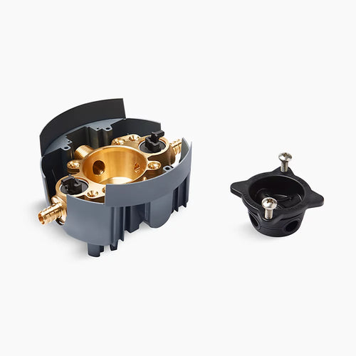 Kohler Valve body rough-in with service stops and PEX crimp connections