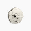Kohler Rite-Temp® valve trim with push-button diverter and cross handle