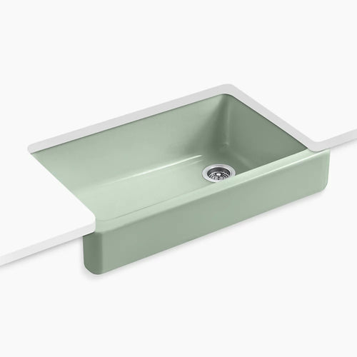 Kohler 35-1/2" undermount single-bowl farmhouse kitchen sink