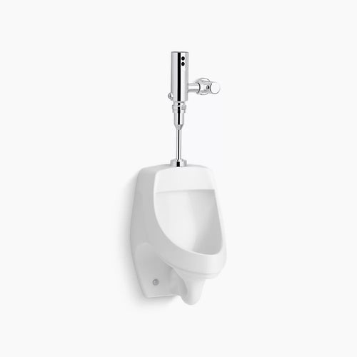 Kohler High-efficiency urinal with Mach® Tripoint® touchless 0.5 gpf HES-powered flushometer