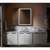 Kohler 12" x 32" framed medicine cabinet, left-hinged