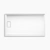 Kohler Stoneridge® 60" x 34" alcove shower base, left drain