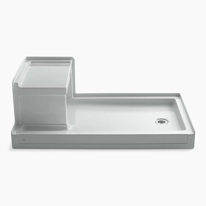 Kohler 60" x 36" alcove shower base, right drain