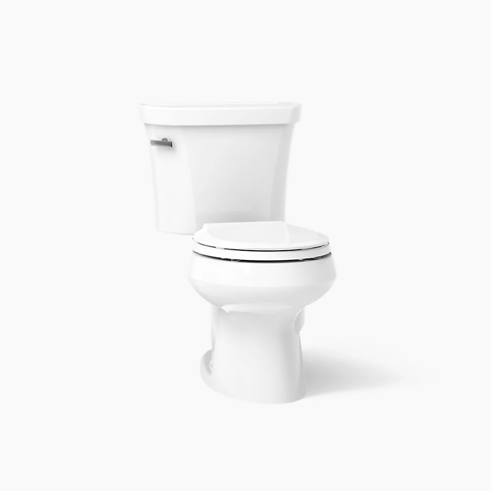 Kohler Wellworth Round-front Two-Piece Toilet – 1.28 GPF