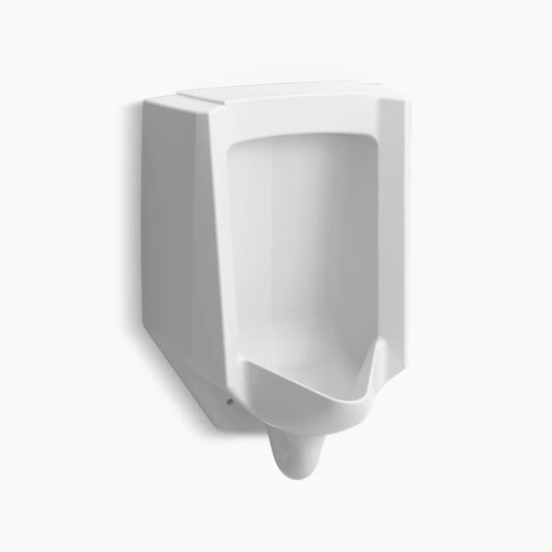 Kohler Washout half-stall 0.125–1.0 gpf urinal, rear spud