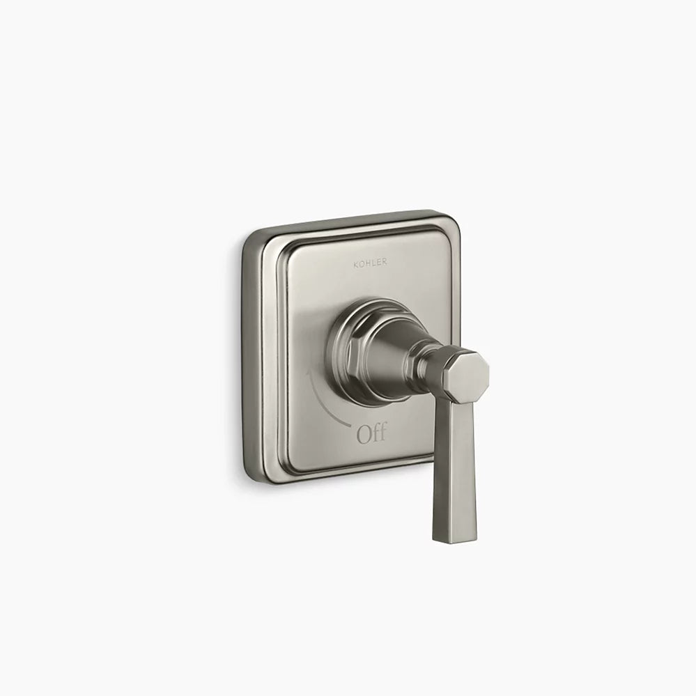 Kohler MasterShower® volume control valve trim with lever handle