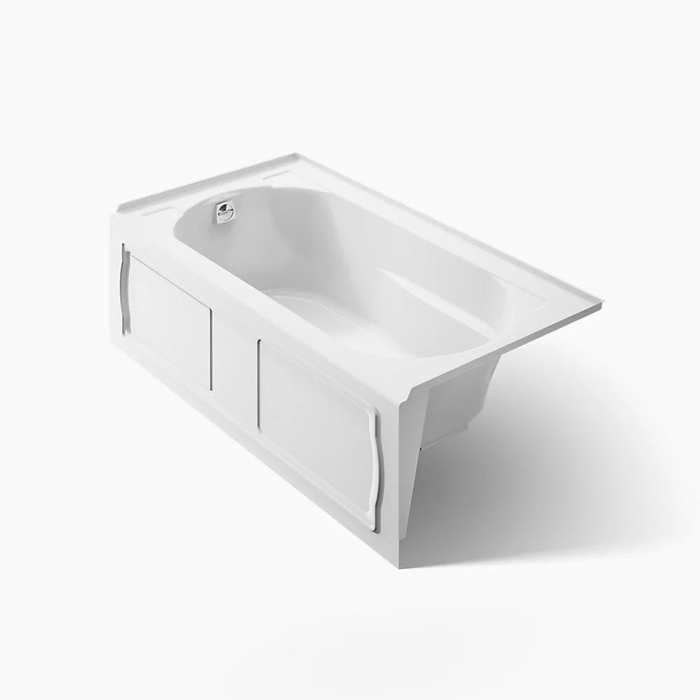 Kohler Devonshire Alcove bath, left drain