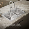 Kohler Verse™ 33" top-mount double-bowl kitchen sink