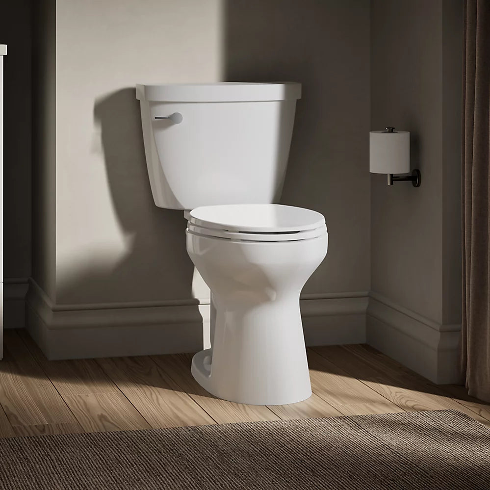 Kohler Two-piece elongated toilet, 1.6 gpf