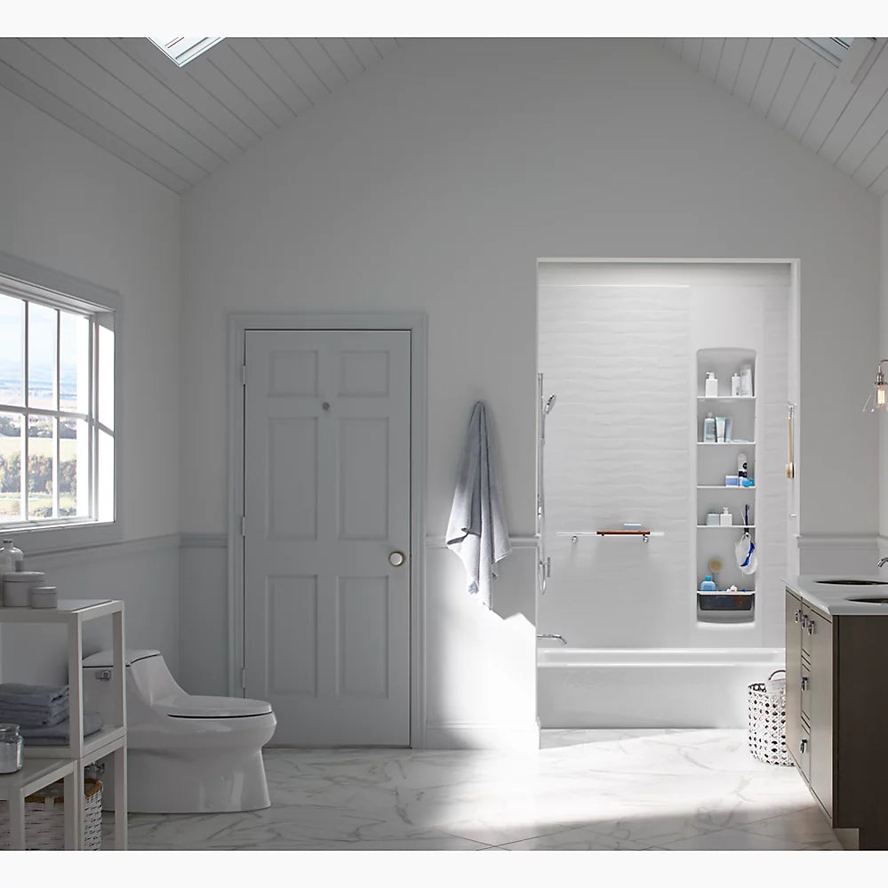 Kohler 60" x 30-1/4" alcove bath, left drain