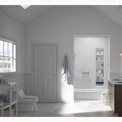 Kohler 60" x 30-1/4" alcove bath, left drain