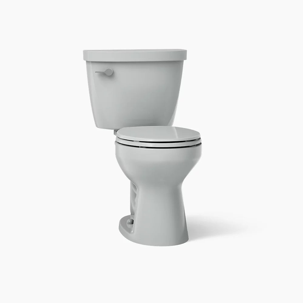 Kohler Two-piece round-front toilet, 1.6 gpf