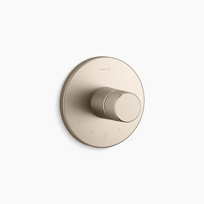 Kohler MasterShower® temperature control valve trim with Oyl handle