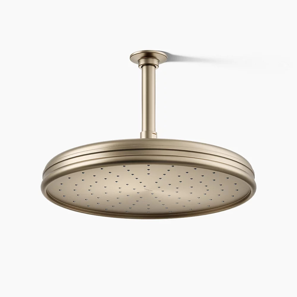 Kohler Traditional 12" single-function rainhead, 2.5 gpm