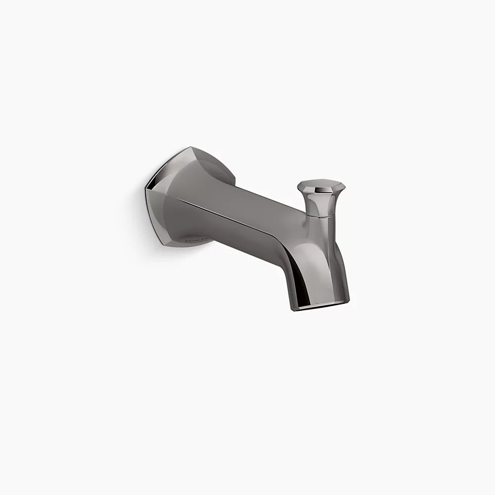 Kohler Wall-mount bath spout with Straight design and diverter