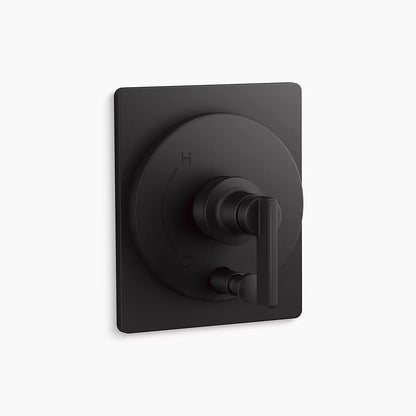 Kohler Rite-Temp® valve trim with push-button diverter