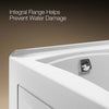 Kohler Mariposa 66" x 36" Alcove bath, left drain