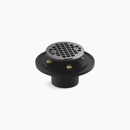 Kohler Round brass tile-in shower drain
