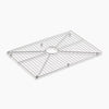Kohler Stainless steel sink rack, 26" x 16-11/16" for 30" single-bowl apron-front sink