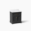 Kohler Charlemont Cabinet and Quartz Top 30-Inch Single-Sink Bathroom Vanity