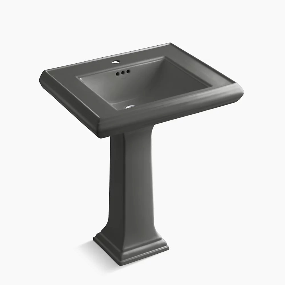 Kohler 27-1/4" rectangular pedestal bathroom sink