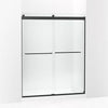 Kohler 74" H sliding shower door with 1/4"-thick glass
