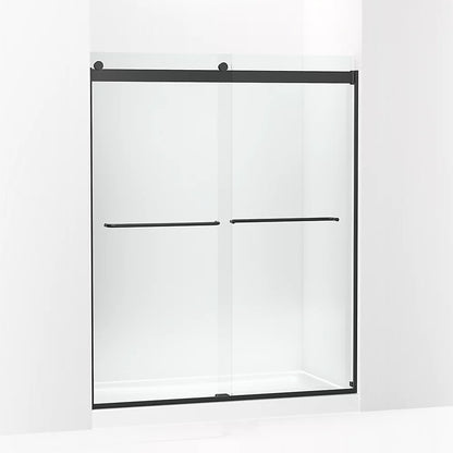 Kohler 74" H sliding shower door with 1/4"-thick glass