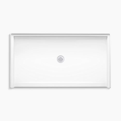 Kohler 62" x 34" alcove shower base, center drain