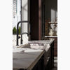 Kohler Touchless pull-down kitchen sink faucet with two-function sprayhead