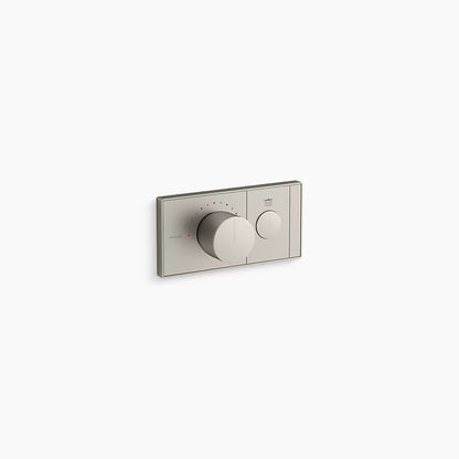 Kohler One-outlet recessed mechanical thermostatic valve control