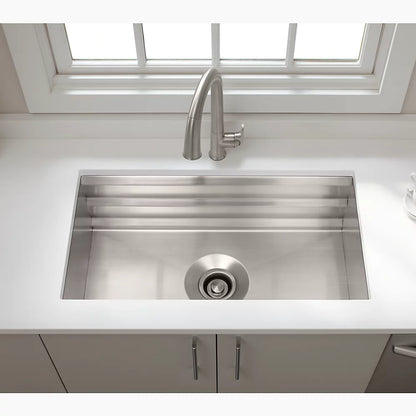 Kohler 29" undermount single-bowl workstation kitchen sink