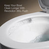 Kohler Two-piece elongated toilet, 1.6 gpf