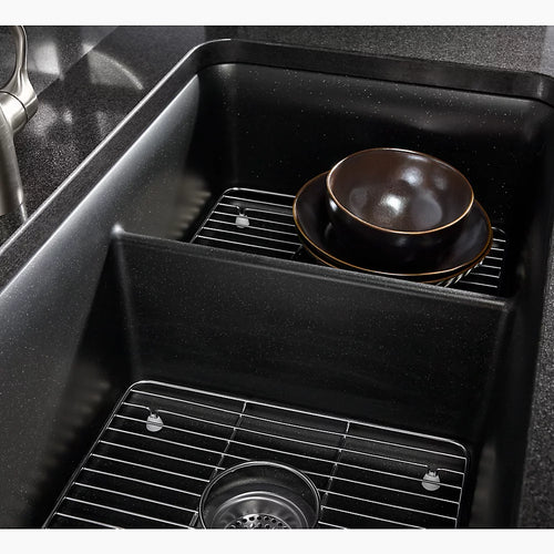 Kohler Stainless steel sink rack, 10-3/8" x 14-1/4", for small bowl