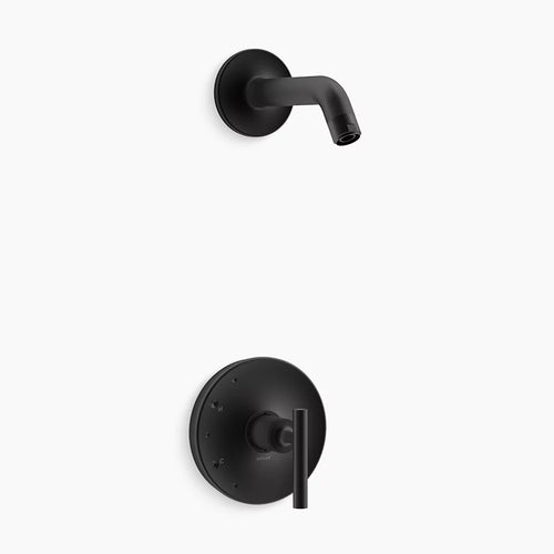 Kohler Rite-Temp® shower trim kit with lever handle, without showerhead
