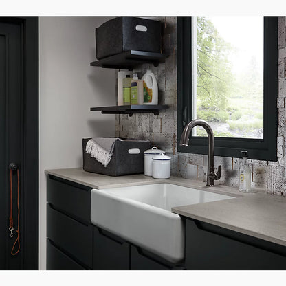Kohler 32-3/4" undermount single-bowl farmhouse kitchen sink