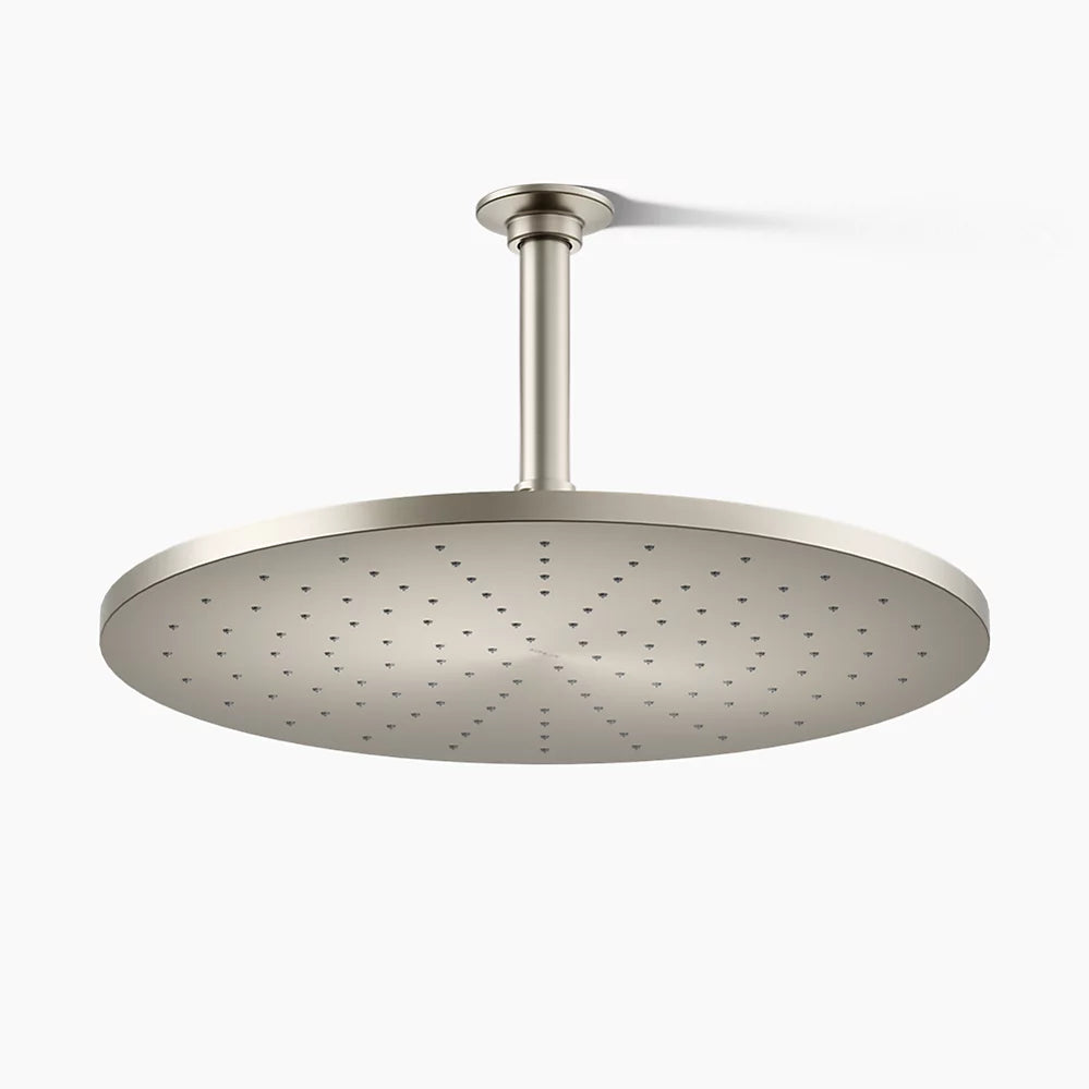 Kohler Round 14” single-function rainhead, 2.5 gpm