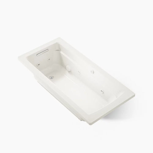Kohler Archer Heated Bubblemassage Air Bath With Whirlpool 66 x 32-Inch Drop-In Bathtub