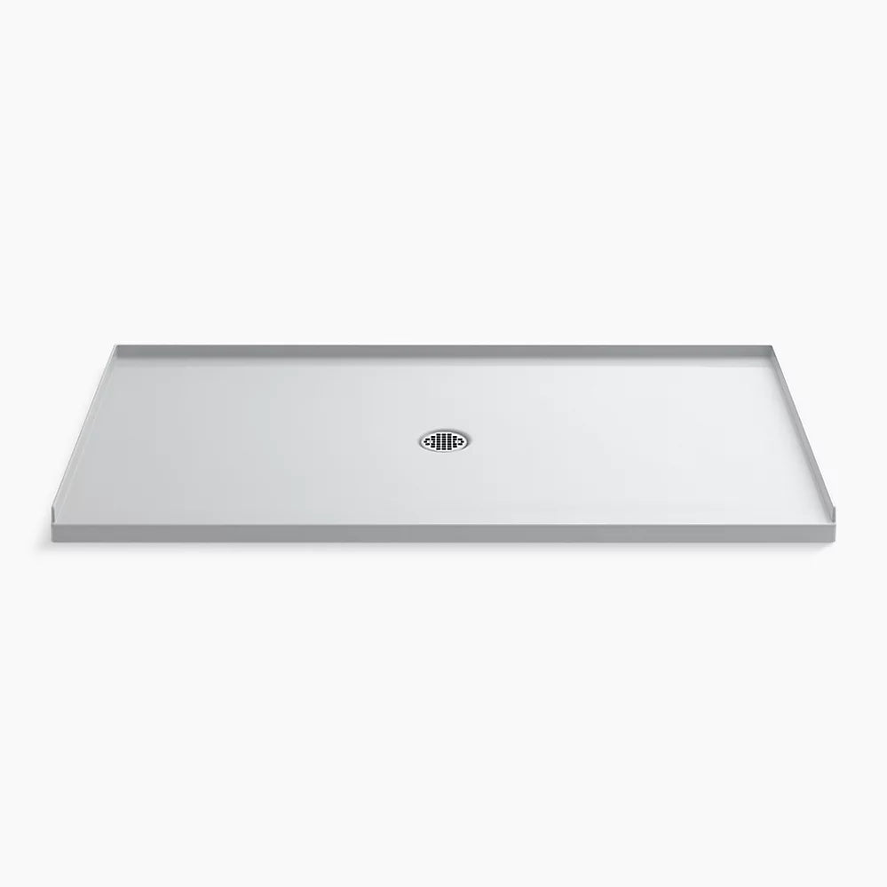Kohler 66" x 36" alcove shower base, center drain